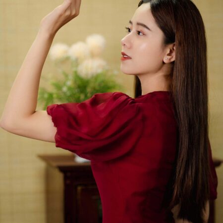 Ảnh áo dài tết