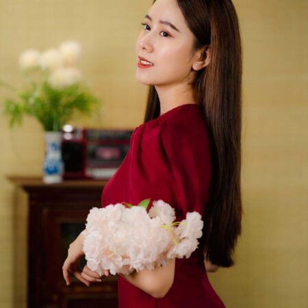 Ảnh áo dài tết