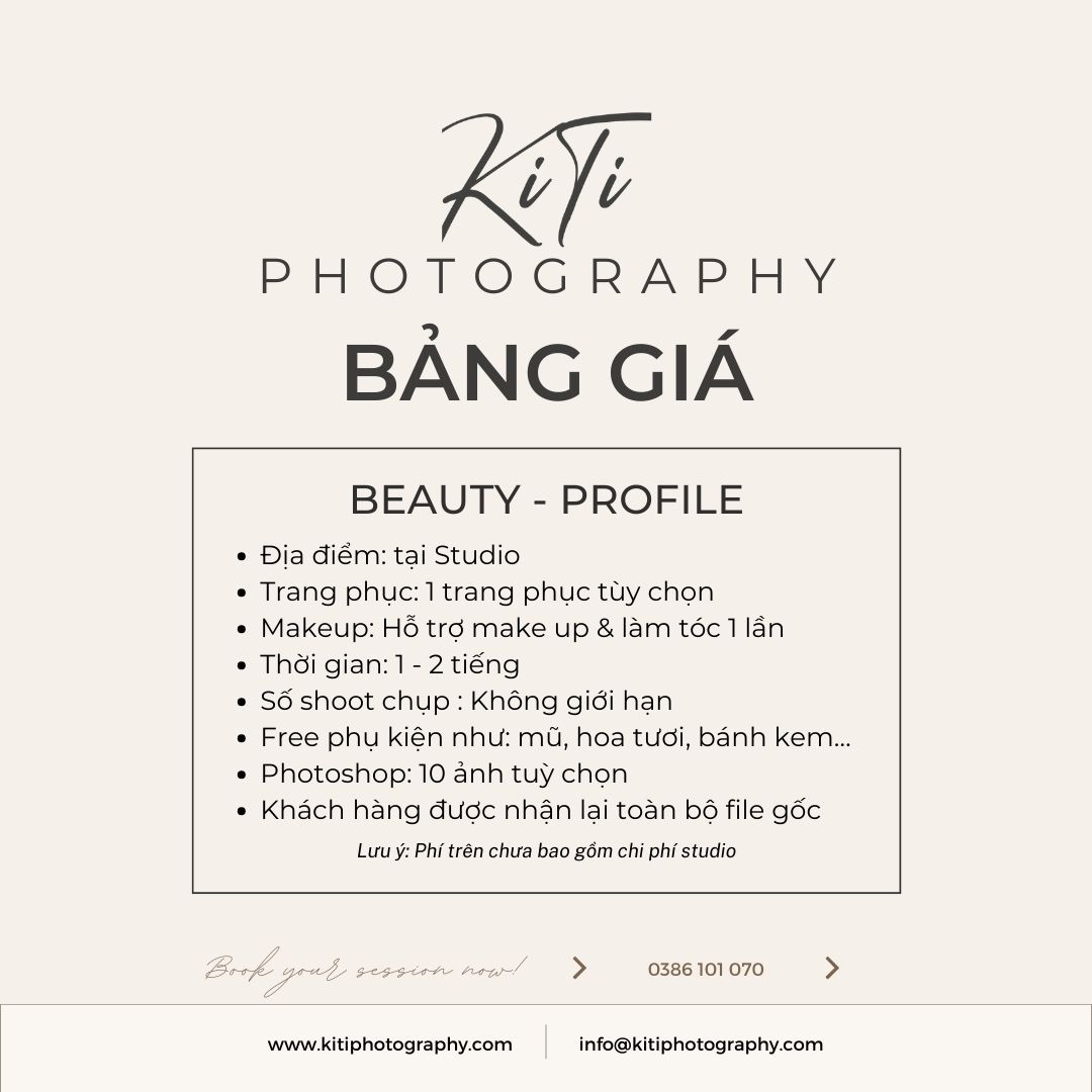 bảng giá chụp beauty tại đà nẵng