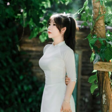 Album ảnh áo dài Cafe - Thúy Kiều